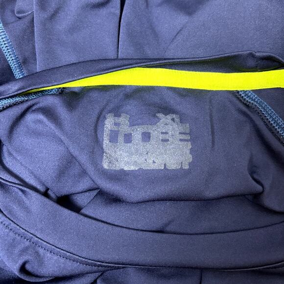 Under Armour Men's Navy Blue Logo Performance Short Sleeve Shirt XL - Picture 5 of 6